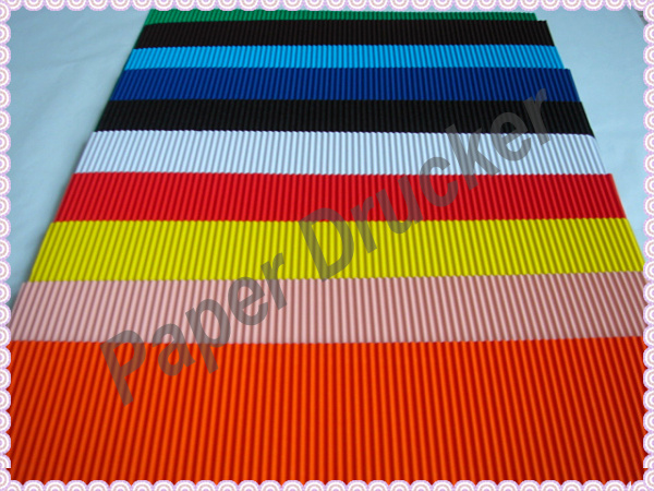 Color Corrugated Paper