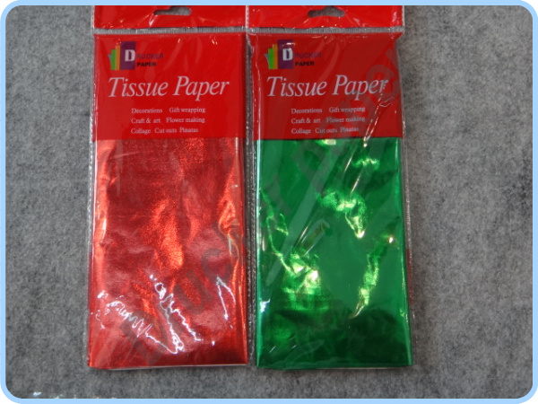 metallic tissue paper 