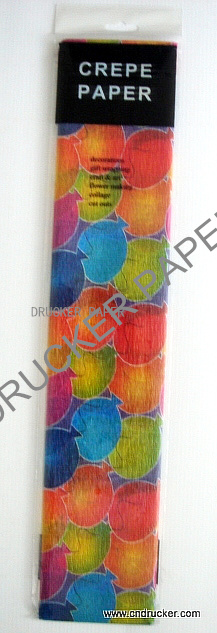 printed crepe paper 