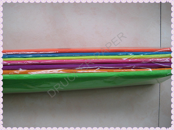 Neon crepe paper 