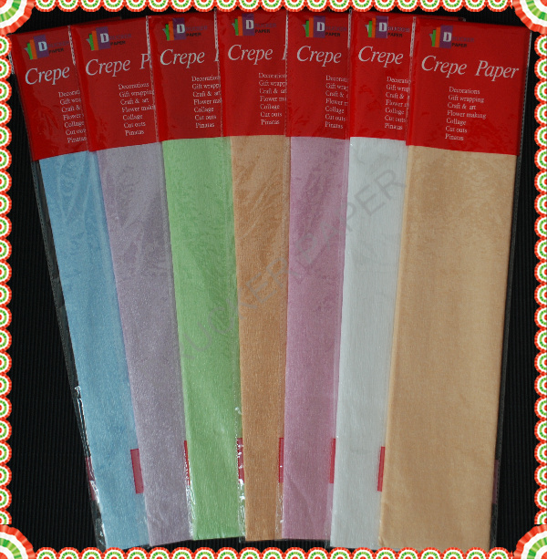 Pearl crepe paper