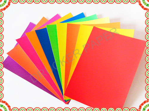 color fluorescent card paper