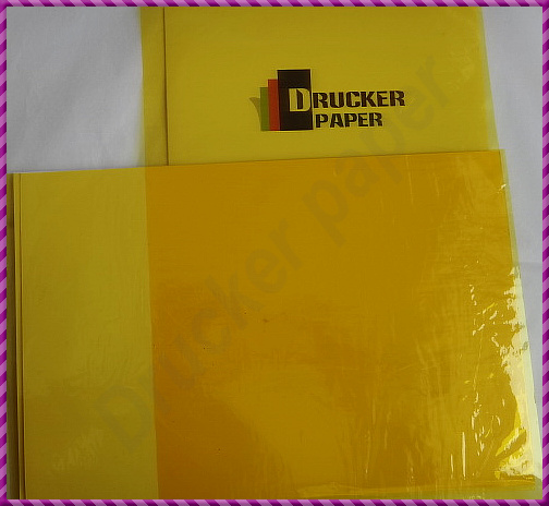 yellow cellophane paper 